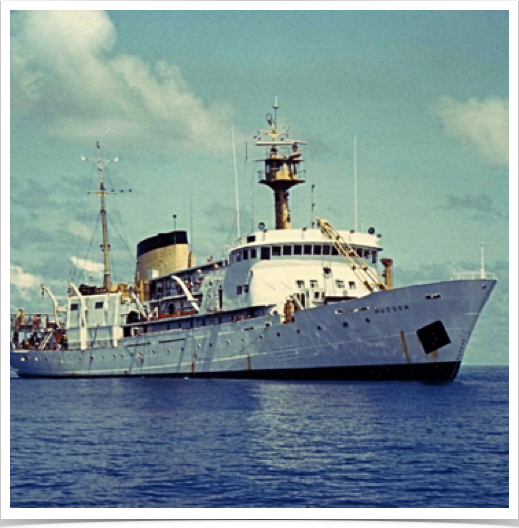 CSS HUDSON  in North Atlantic
